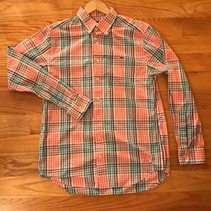 Vineyard Vines Multi-color Plaid Whale Shirt